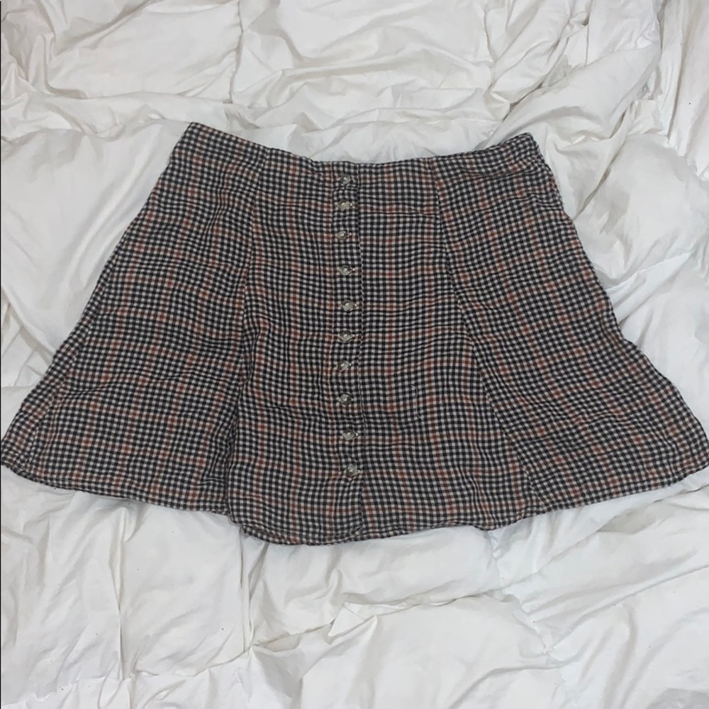 AE Plaid Mini Skirt
